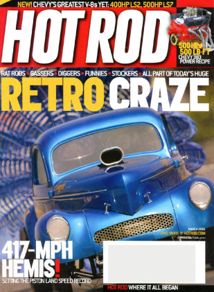 HOT ROD 2005 MAR - RETO RODS & RACING, S-W-C- WILLYS